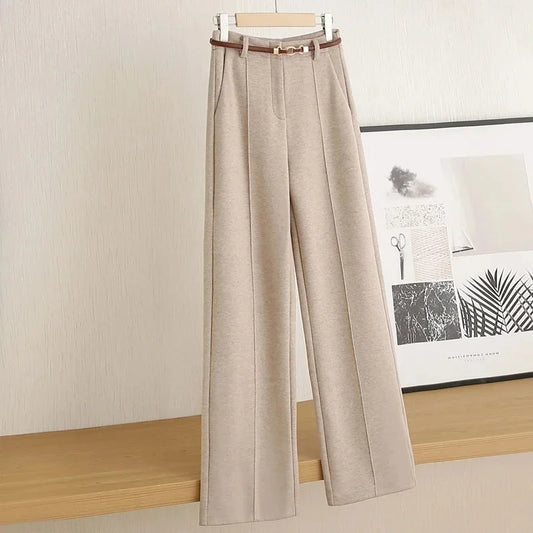 Straight Leg Tailored Trousers