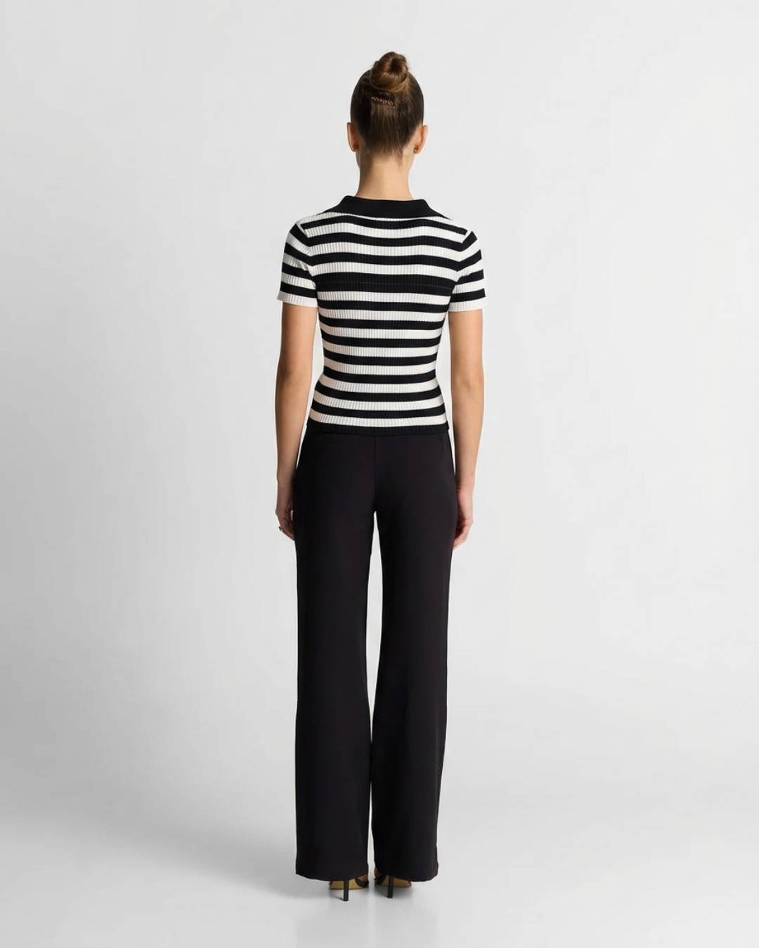 Slim Fit Striped Polo Shirt