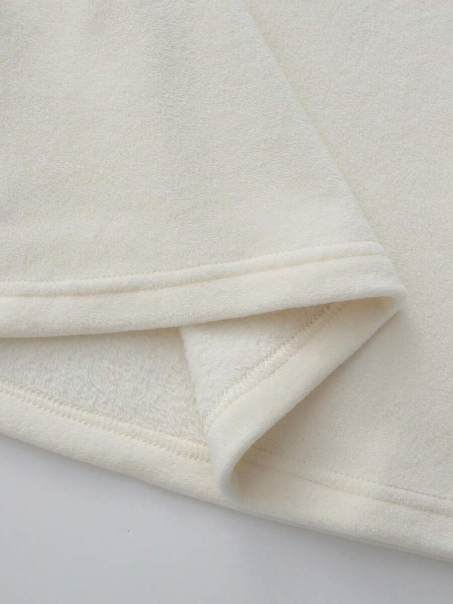Thermal Lined High Round Neck Long Sleeve Tee