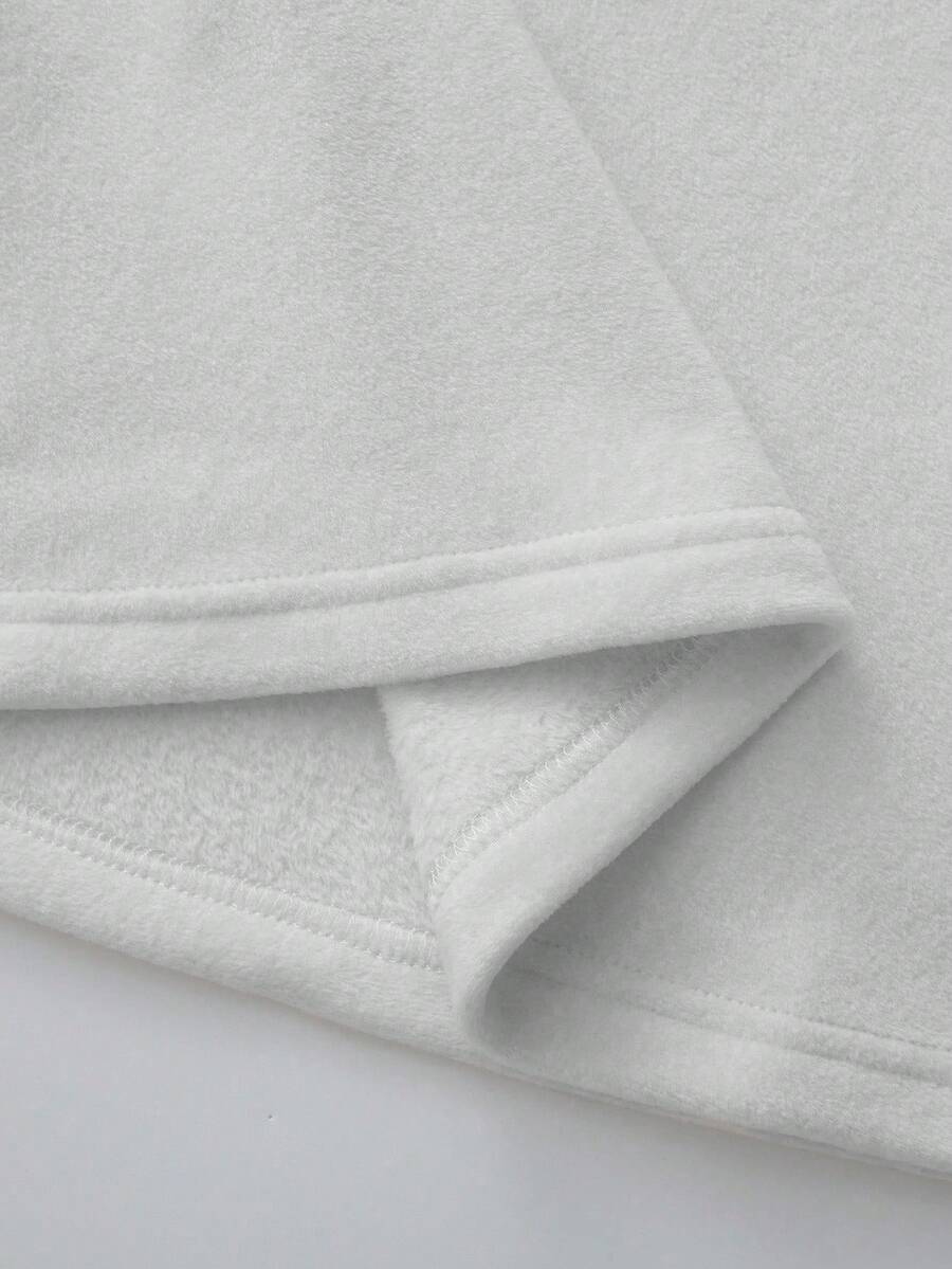 Thermal Lined High Round Neck Long Sleeve Tee
