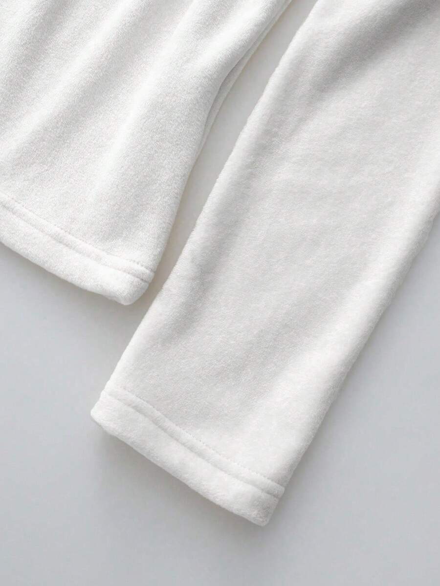 Thermal Lined High Round Neck Long Sleeve Tee