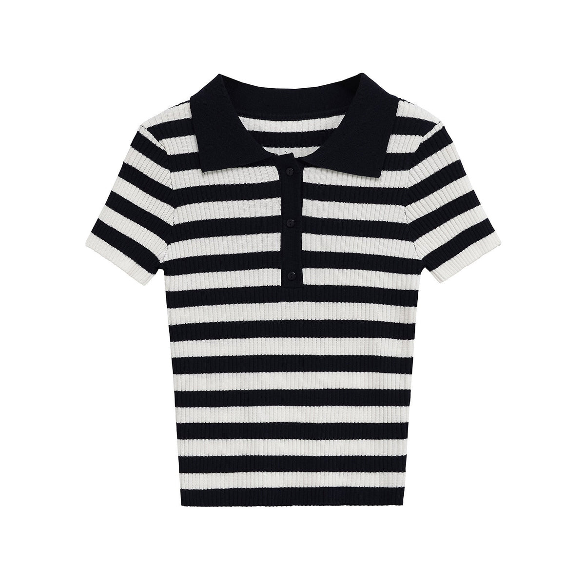 Slim Fit Striped Polo Shirt