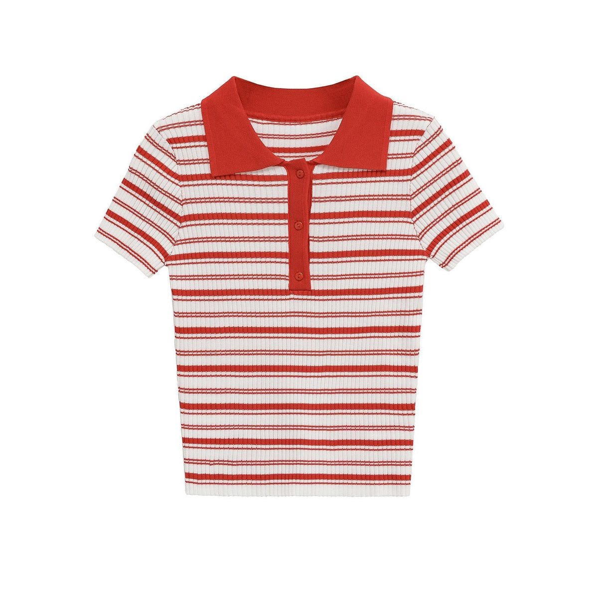 Slim Fit Striped Polo Shirt