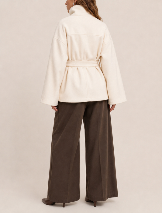 Belted Oversized Jacket