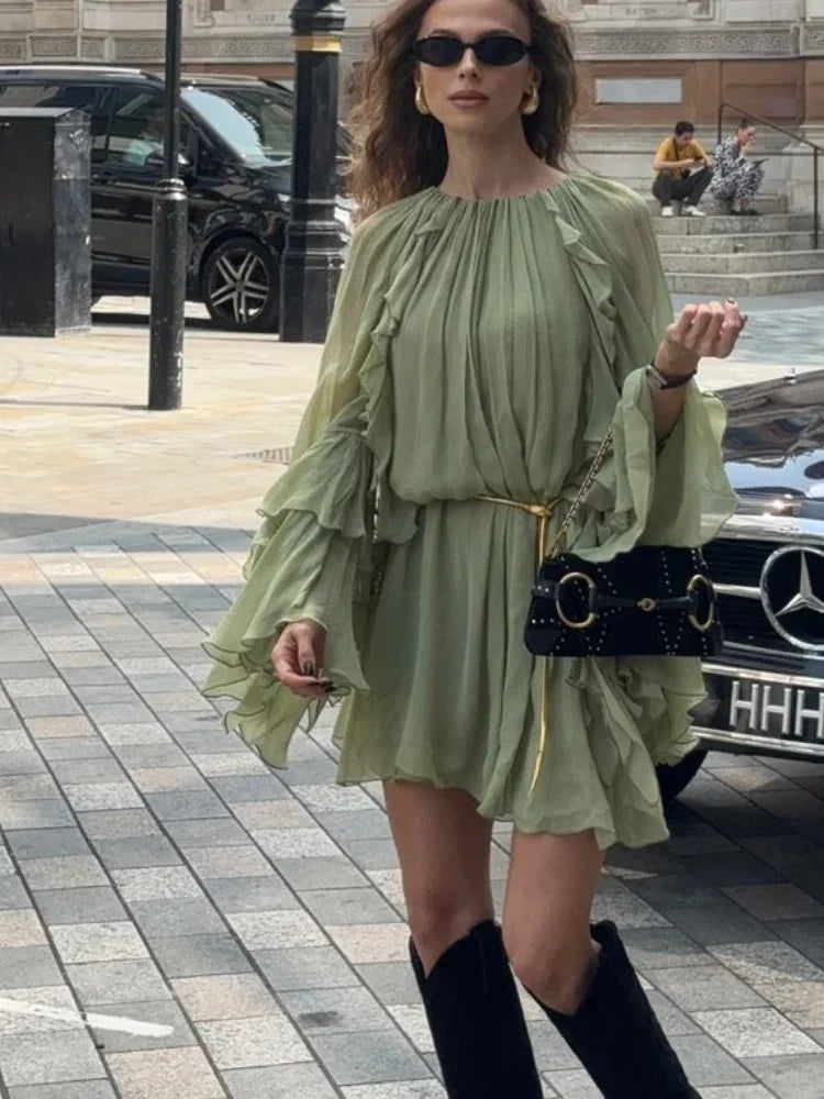 Dreamy Flowing Mini Dress