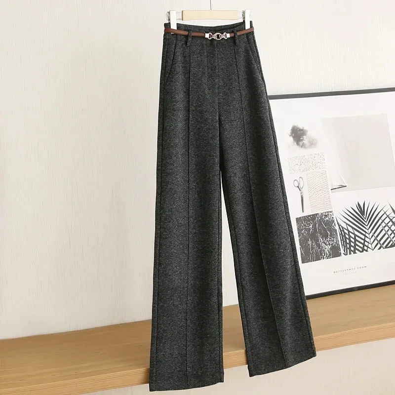 Straight Leg Tailored Trousers