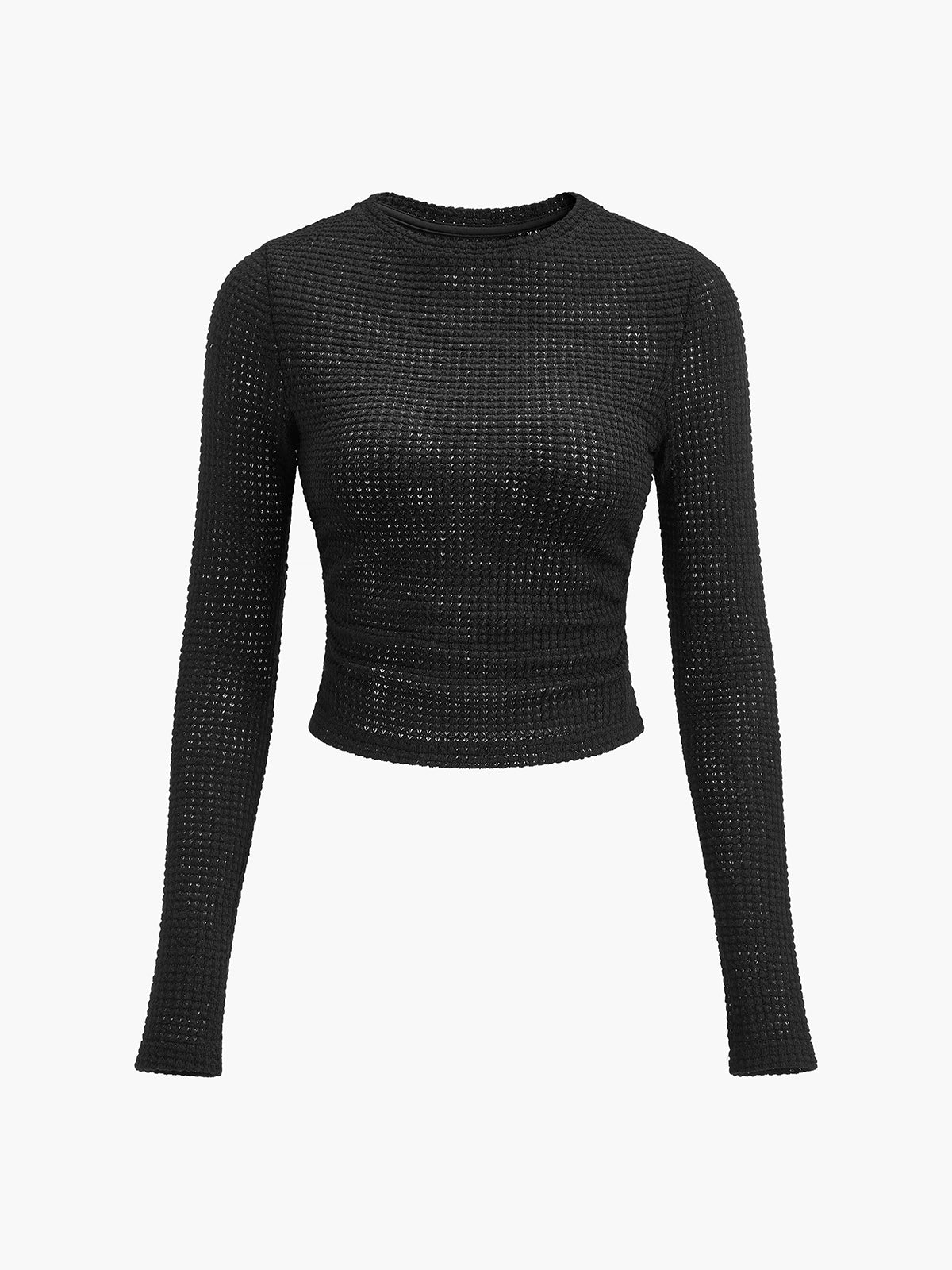Fitted Long-Sleeve Top