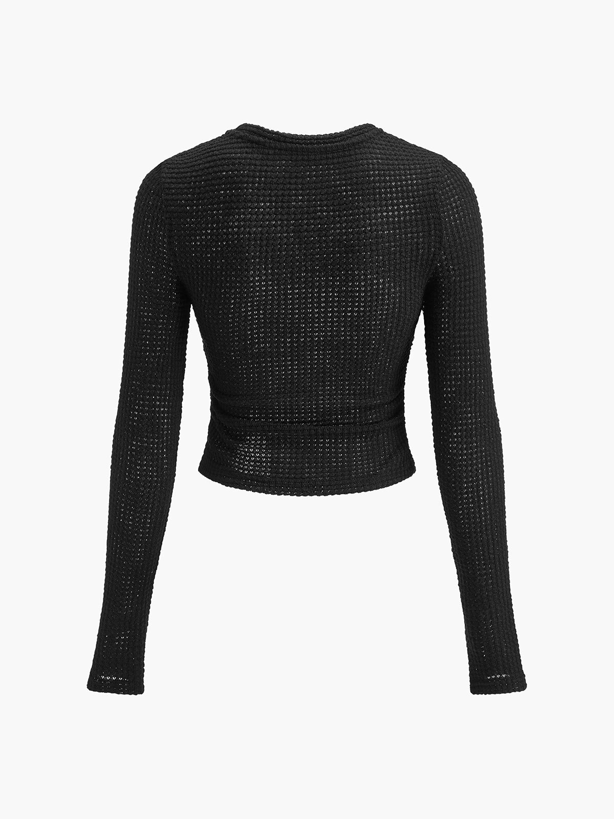 Fitted Long-Sleeve Top