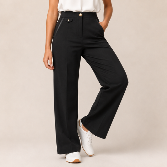 Flowing Wide-Leg Pants