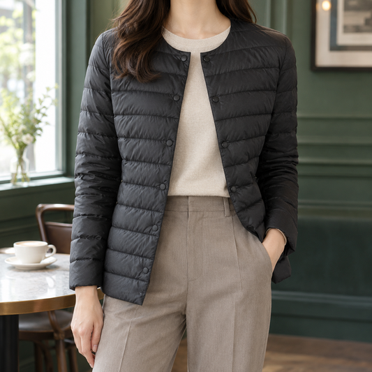 Lightweight Quilted Down Jacket
