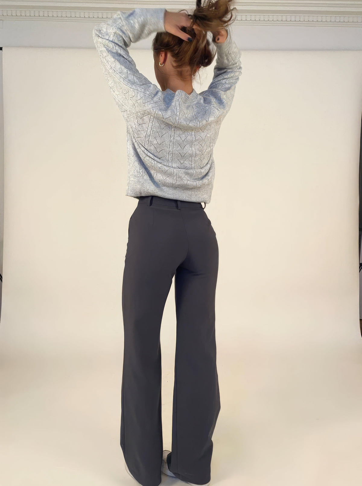 High-Waisted Wide-Leg Pants