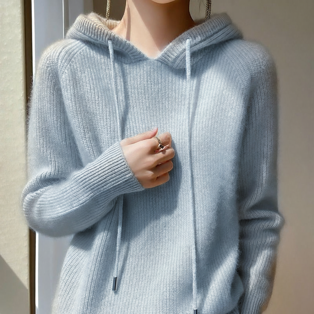 Soft Touch Knit Hoodie