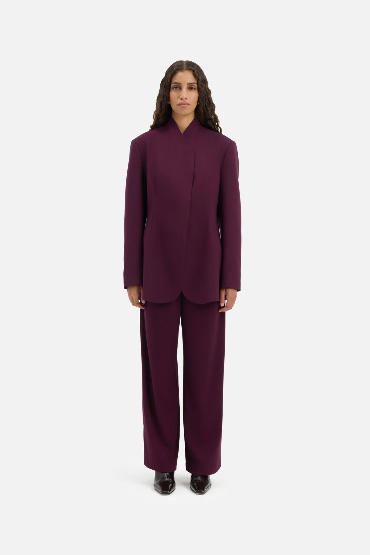 Wrap Belt Longline Blazer