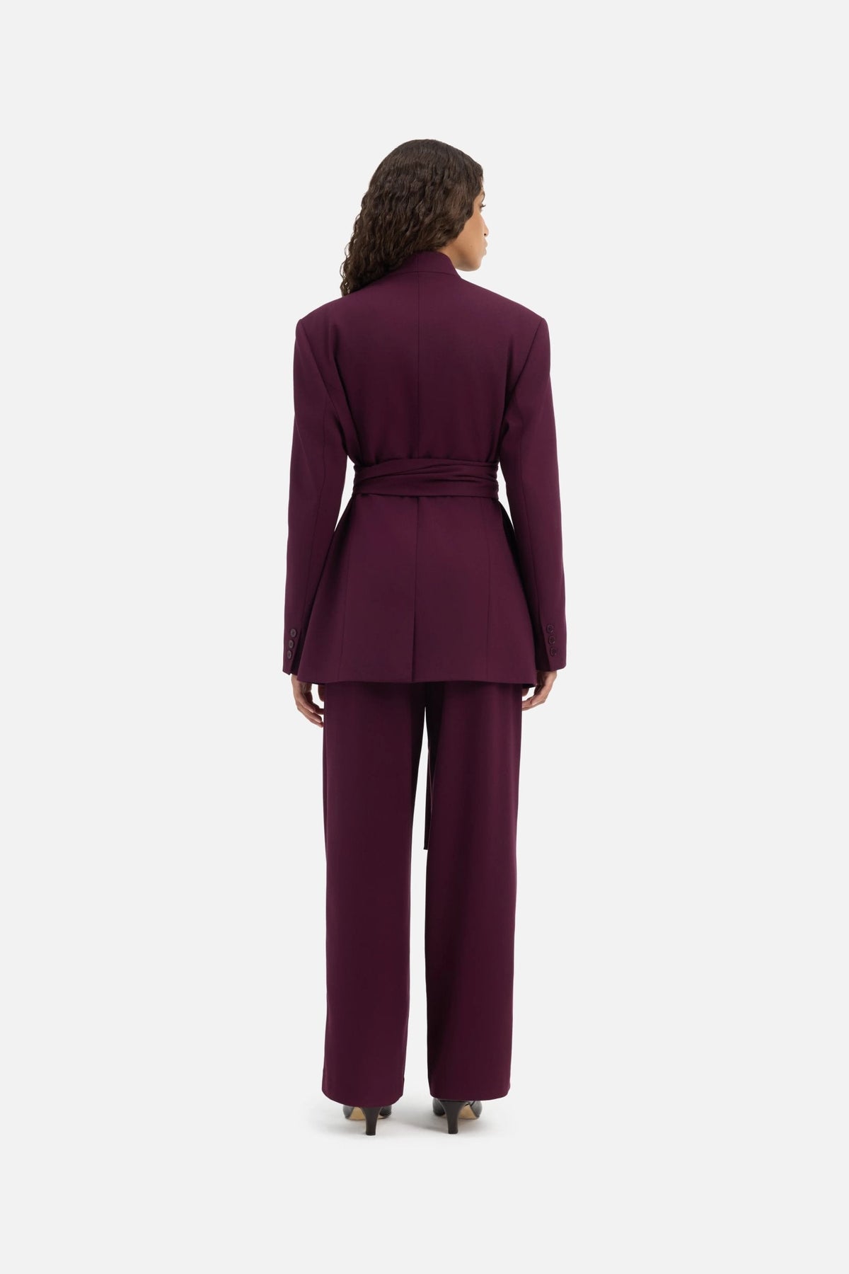 Wrap Belt Longline Blazer