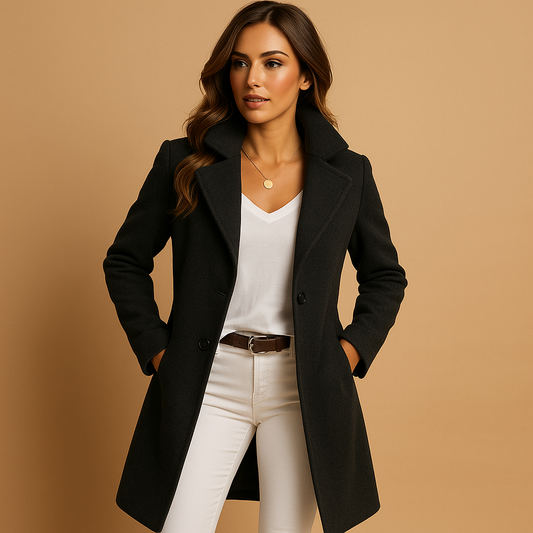 Classic Button Front Coat