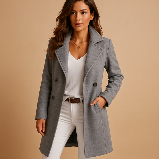 Classic Button Front Coat