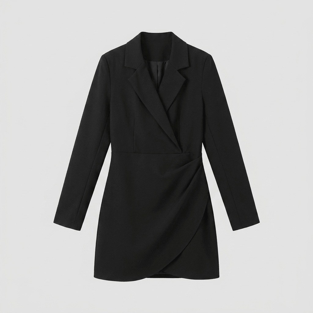 Tailored Trench Mini Dress