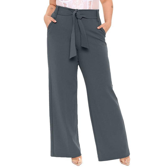 Wide-Leg Palazzo Trousers
