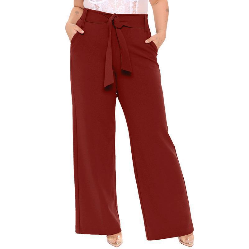 Wide-Leg Palazzo Trousers