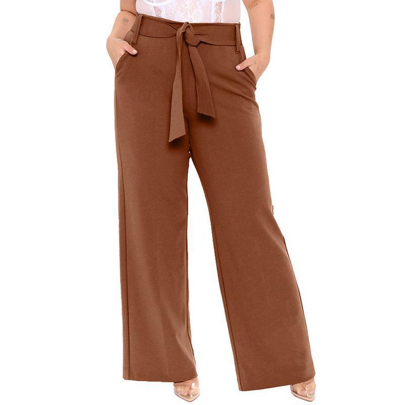 Wide-Leg Palazzo Trousers