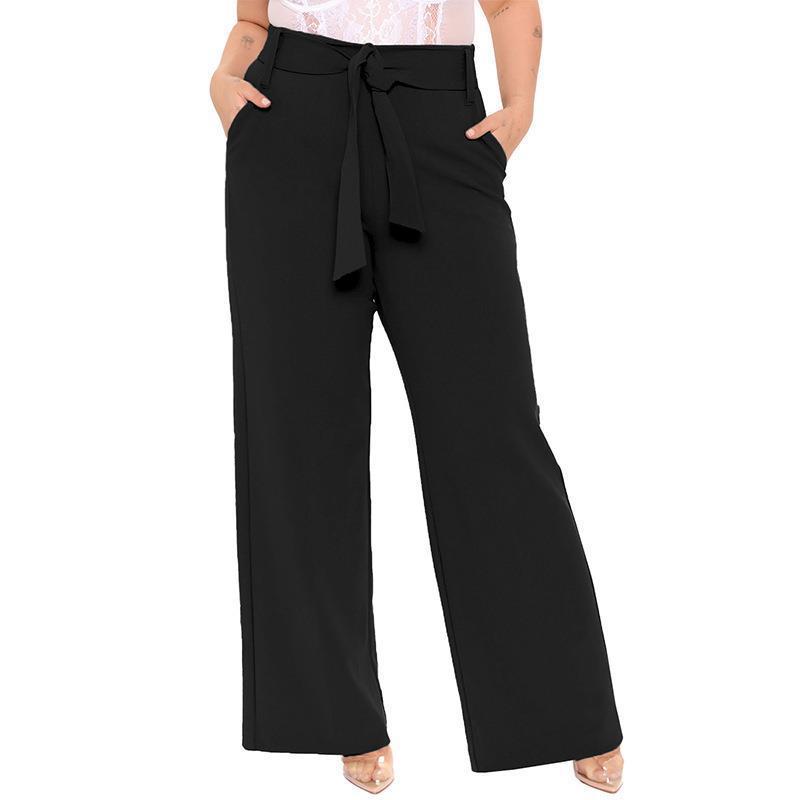 Wide-Leg Palazzo Trousers