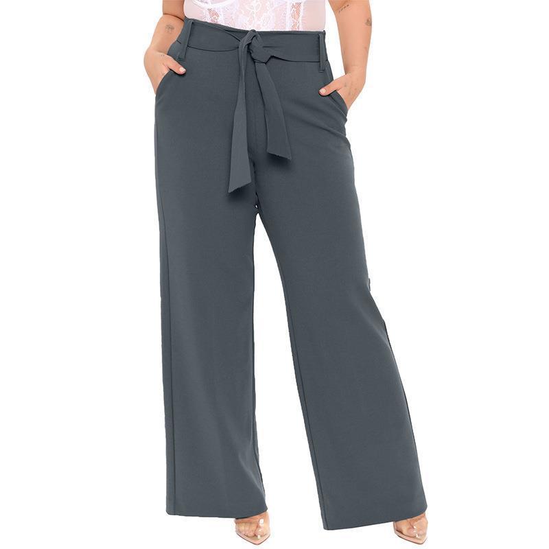 Wide-Leg Palazzo Trousers