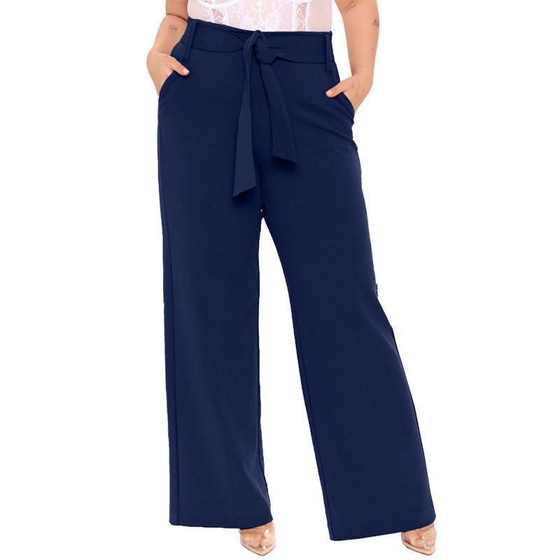 Wide-Leg Palazzo Trousers