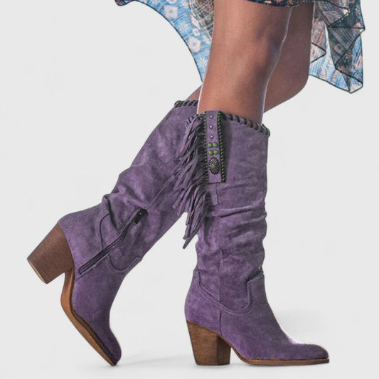 Orthopedic Block Heeled Boots